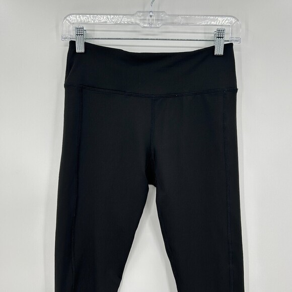 CHAMPION Gear Black Cropped Workout Leggings Size Small - Picture 3 of 7